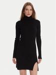 Вязаное платье slim fit 3M0827C Kontatto, черный - фото