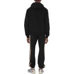 Хлопковые джоггеры Burberry, черный - фото 4