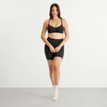 Бесшовные моделирующие шорты до середины бедра Skims, Onyx - фото 4