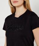 Футболка женская Guess Jeans базовая, черный - фото 4