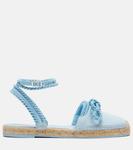 Эспадрильи с бантом Mach & Mach, синий - фото 4