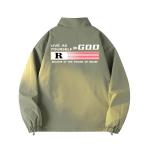 Dj.Spirit Куртка унисекс, Абрикос (воротник-стойка) - фото 6