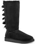 Женские сапоги Bailey Bow Tall II UGG®, черный - фото