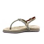Women's Gla4008 Flat Sandal In Grey Exe - фото 4