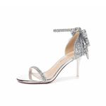 Сандалии женские Hkcp, серебряный - фото