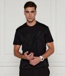 Футболка мужская Armani Exchange с орлом, черный - фото 3