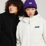 Nerdy Утолщенная куртка унисекс белая, White - фото 5