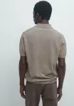 Рубашка поло Massimo Dutti, Brown - фото 3