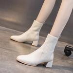 Ботильоны женские Pooq, бежевый - фото 9