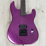 Гитара Schecter Danskimo-6 Дэниела Ханисса, гриф из эбена, фиолетовый блестящий корпус - фото 2