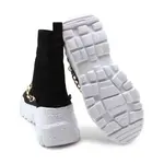 Кроссовки Versace, черный - фото 4