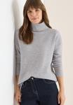 Джемпер Cecil STRUKTUR ROLLKRAGENPULLOVER, Grau/Mottled Light Grey - фото