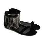 Кожаные сандалии alix Pinko, черный - фото 2