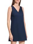 Мини-платье с V-образным вырезом Theory, цвет Brght Navy - фото 3