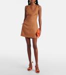 Льняное мини-платье D'Orsay SIR, Hazelnut - фото 2