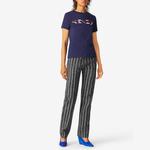 Футболка с принтом логотипа KENZO, морской синий - фото 4