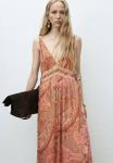 Платье Mango Maxi dress, Brown - фото 2