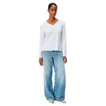 Лонгслив Object Annie Re, белый - фото 4