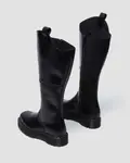 Сапоги кожаные Dr. Martens Amaayah до колена, черный - фото 5