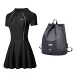 Купальник с юбкой для женщин LINING, черный - фото 5