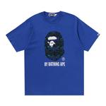Футболка BAPE Graffiti Pattern By Bathing Ape Tee, Blue - фото