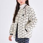 Детская пуховая куртка MLB, Ecru - фото 4