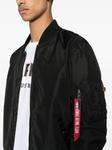 Бомбер с молниями Alpha Industries, черный - фото 5