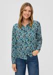 Блуза s.Oliver, Petrol/Light Green - фото 2