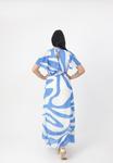 Платье Elara Maxi dress, Blau/Dark Blue - фото 3