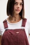 Джинсовый комбинезон Dickies, бордовый - фото 5