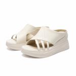 Шлепанцы женские Zhr, серебряный - фото 2