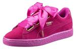 Кроссовки PUMA Suede Heart Satin Pink - фото 2