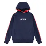 Худи Levi's Logo Taping Pullover, черный - фото