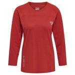 Футболка с длинным рукавом Hummel Training, красный - фото
