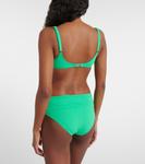 Плавки-бикини Bel Air со сборками Melissa Odabash, зеленый - фото 3