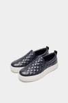Кроссовки без шнуровки Quilted Stylish Trainer Finily, темно-синий - фото 4