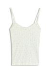 Топ Bershka Top, Beige - фото 4