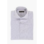 Рубашка из светло-голубого хлопка Corneliani, Light Blue - фото