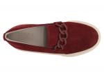 Кроссовки Naturalizer Daphne Platform Slip-On Sneaker, Cranberry Suede - фото 7