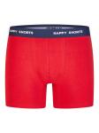 Боксеры Happy Shorts Christmas, Navy/Fire Red - фото 2