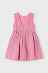 Детское платье с добавлением льна Mayoral, розовый - фото 2
