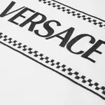 Футболка с принтом логотипа VERSACE, белый - фото 8