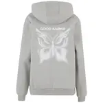 Худи Miss Tee Karma Butterfly Fluffy, серый - фото 4