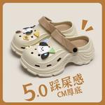 Дышащие быстросохнущие детские сабо для подростков NEZHACHAOHAI, хаки - фото 4