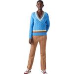 LACOSTE Свитер женский голубой - фото 5