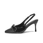 Туфли High Heels Women's Bowknot Box Dawei's house, Black - фото