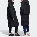 Пуховик унисекс черный Adidas, черный - фото 4