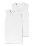 Майка Schiesser Tanktop 2PACK Tank Top, белый - фото