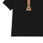 Детская рубашка-поло Burberry, цвет Black - фото 5