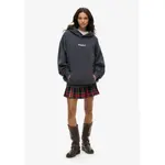 Худи Superdry Micro Logo Graphic Pluse Size, черный - фото 5